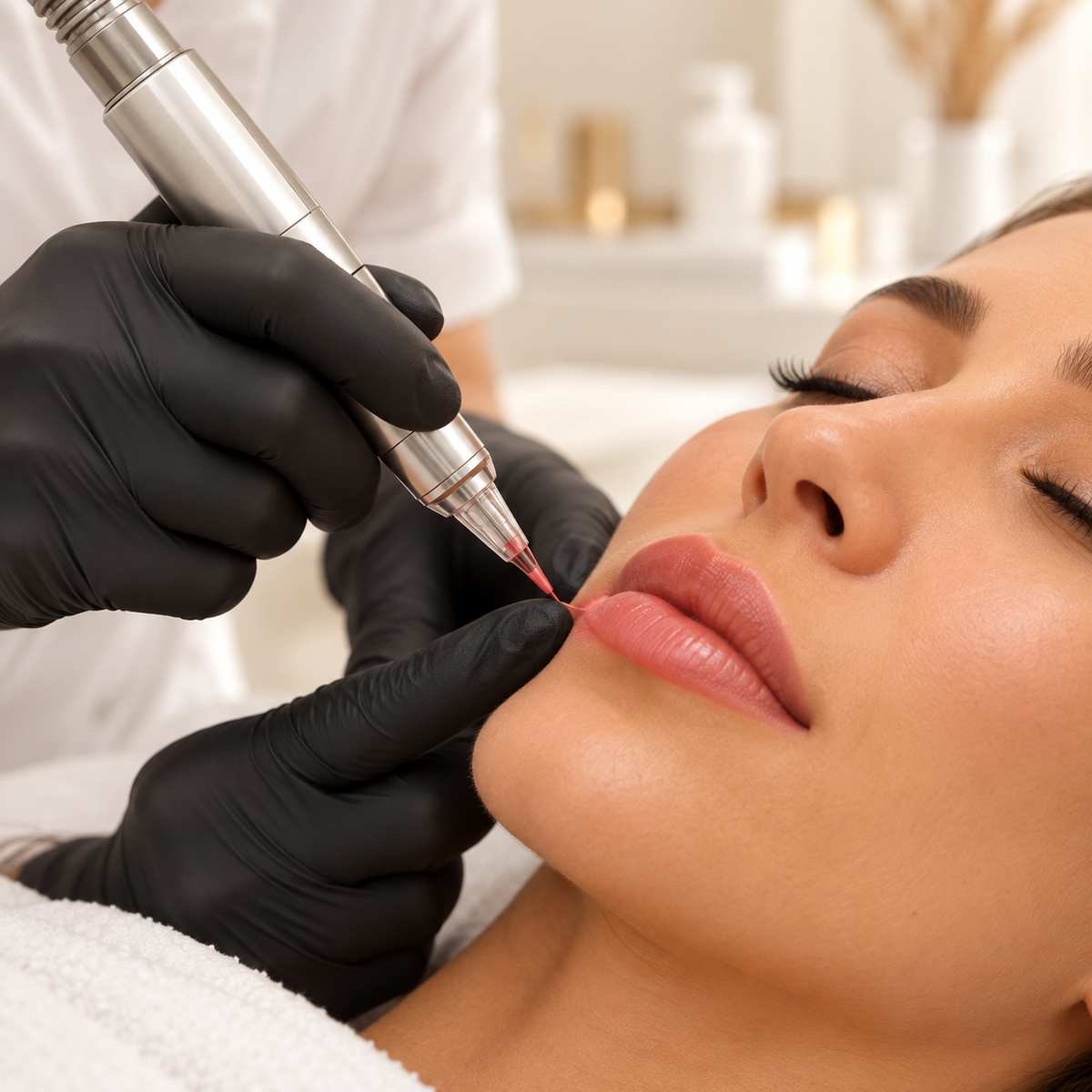 Maquillage permanent (lèvre)