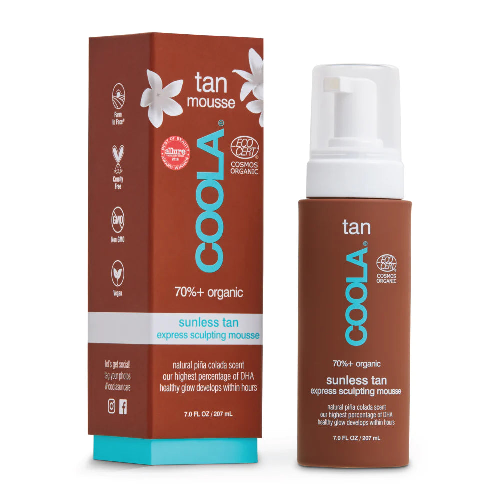 Duo Gant 2 en 1 + Mousse Sculptante Express Auto Bronzage